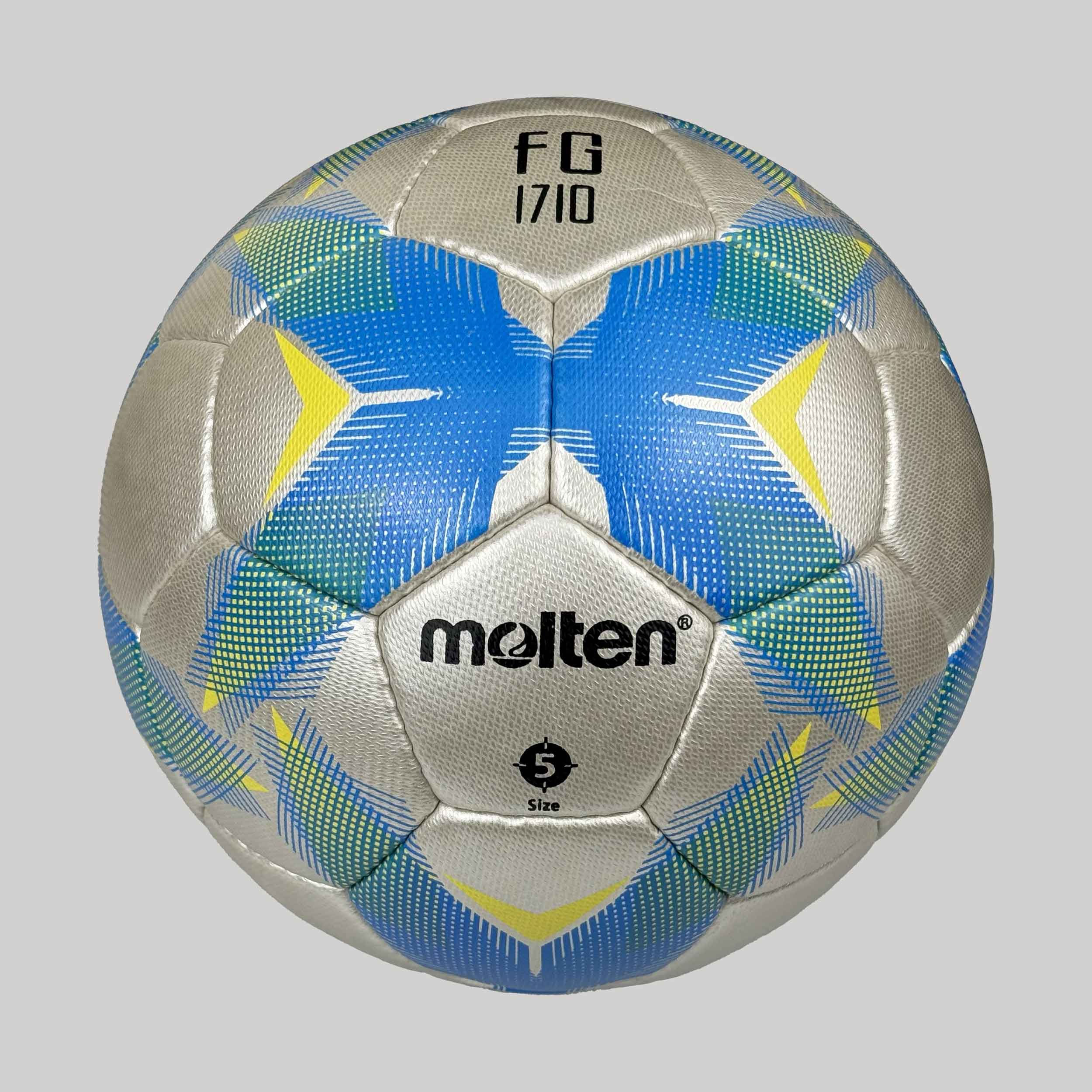 تصویر توپ فوتبال مولتن | Molten مدل FG 1710 کد TOFO-102 رنگ طوسی