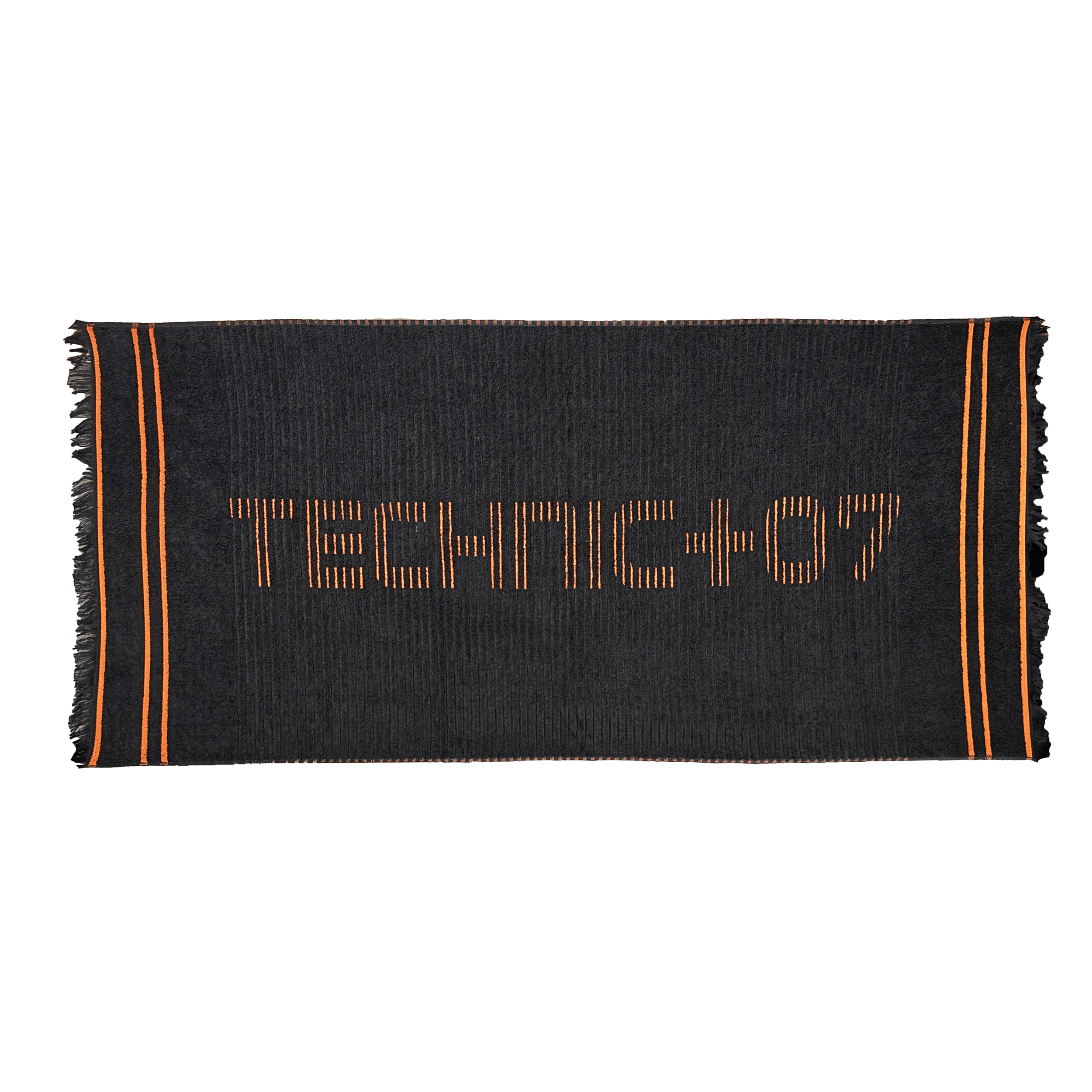 تصویر حوله ورزشی تکنیک پلاس 07 مدل HO-102-ME سایز کوچک رنگ مشکی