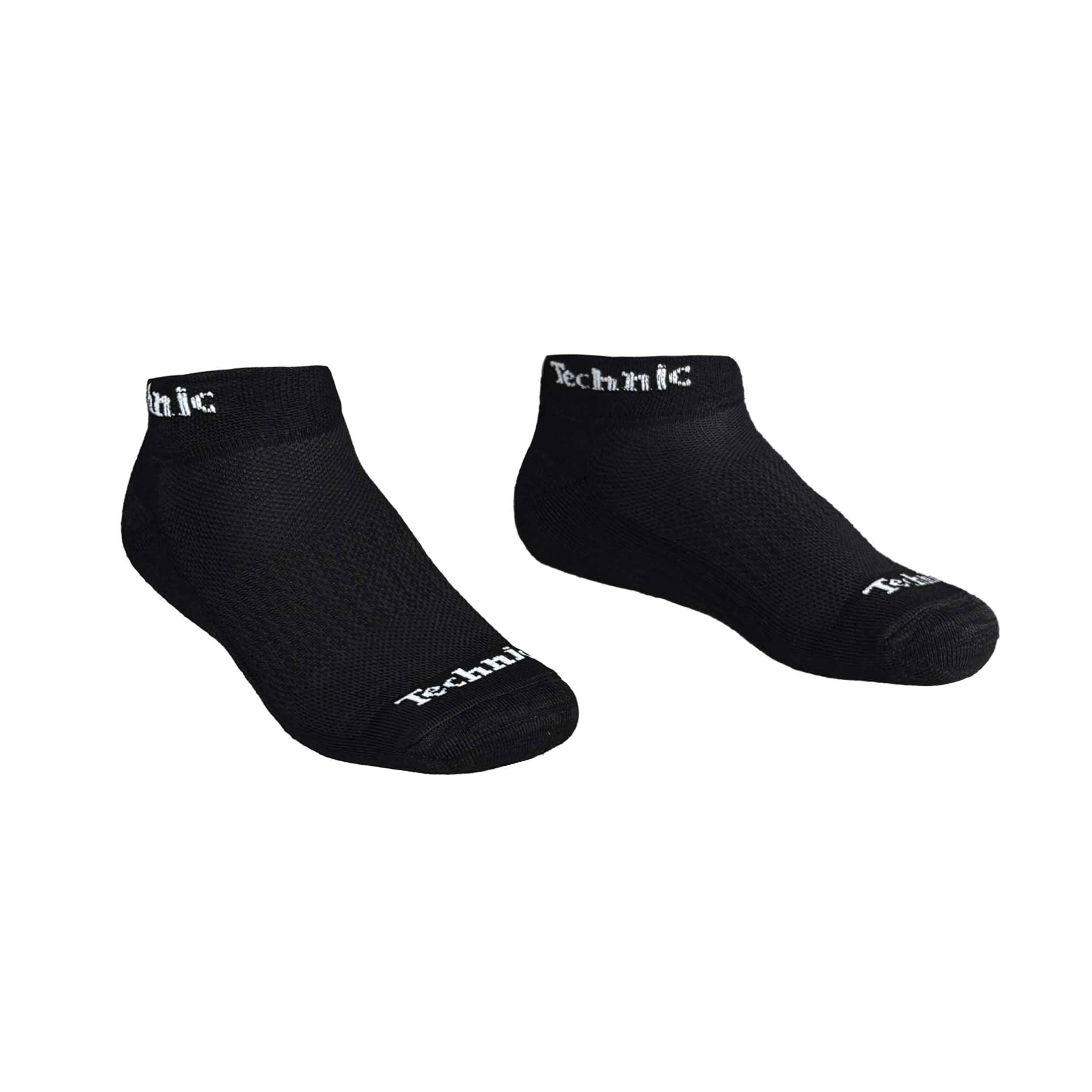 تصویر جوراب مچی مردانه تکنیک پلاس 07 مدل کف حوله ای JS-104-ME رنگ مشکی