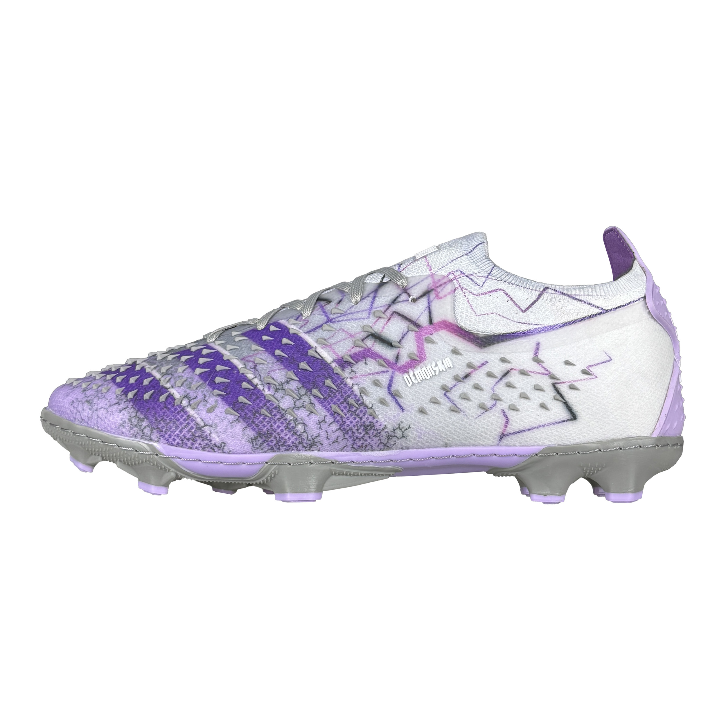 تصویر کفش فوتبال آدیداس مردانه مدل پردیتور 2024 کد KAST-114 رنگ یاسی