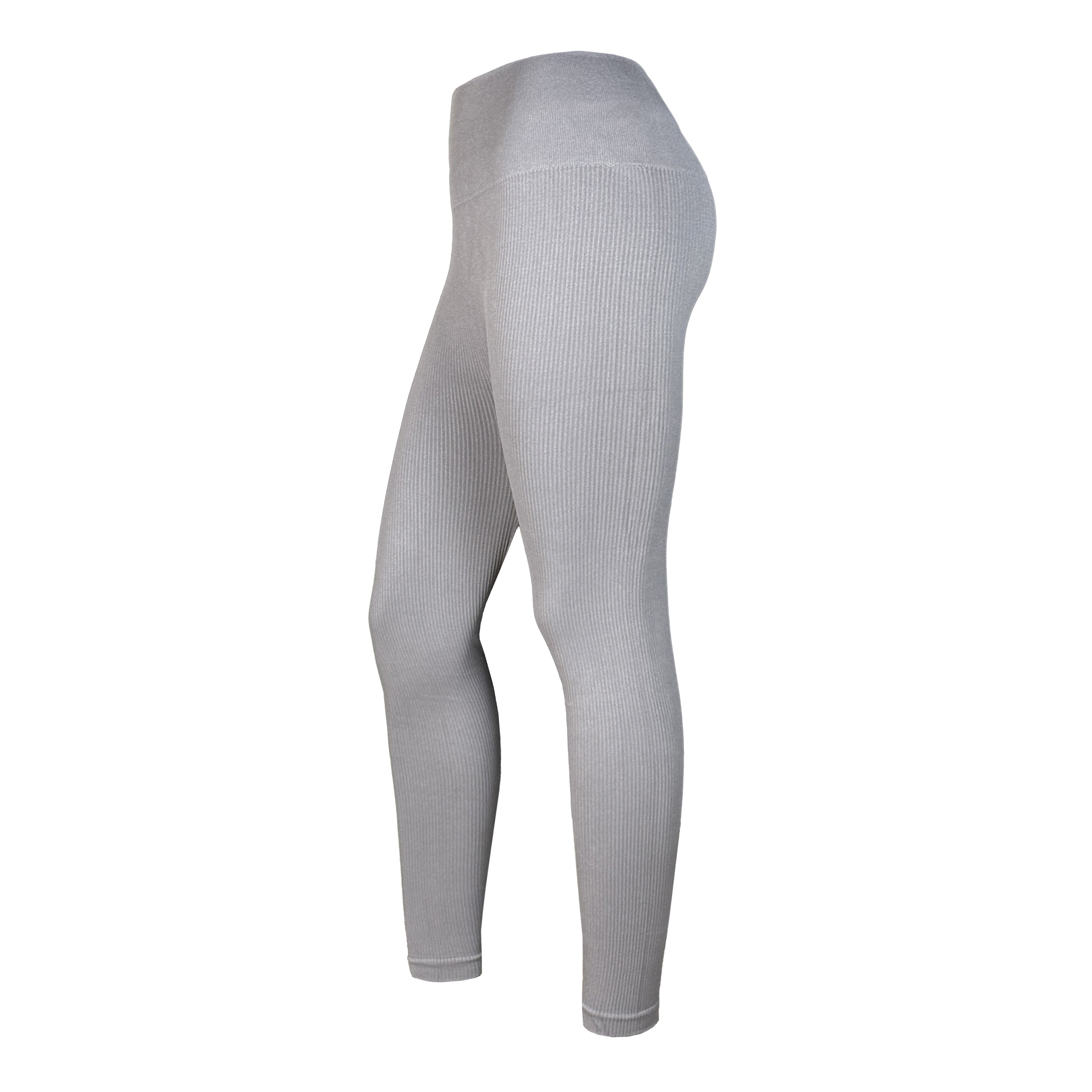 تصویر لگ زنانه مدل کبریتی گرم پایین SH-103-TO رنگ طوسی