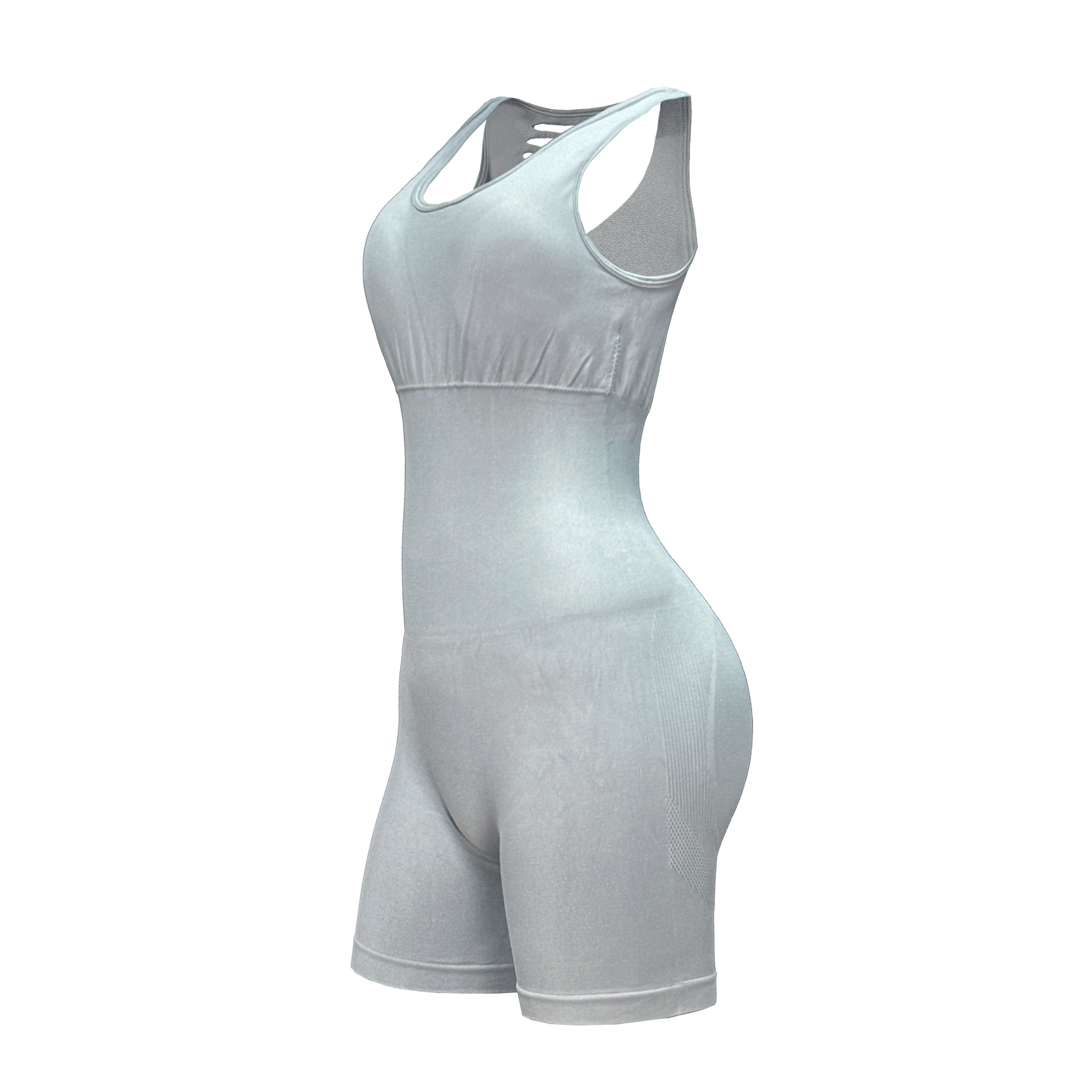 تصویر اورال ورزشی زنانه مدل سیملس کبریتی کد OV-102-TO رنگ طوسی