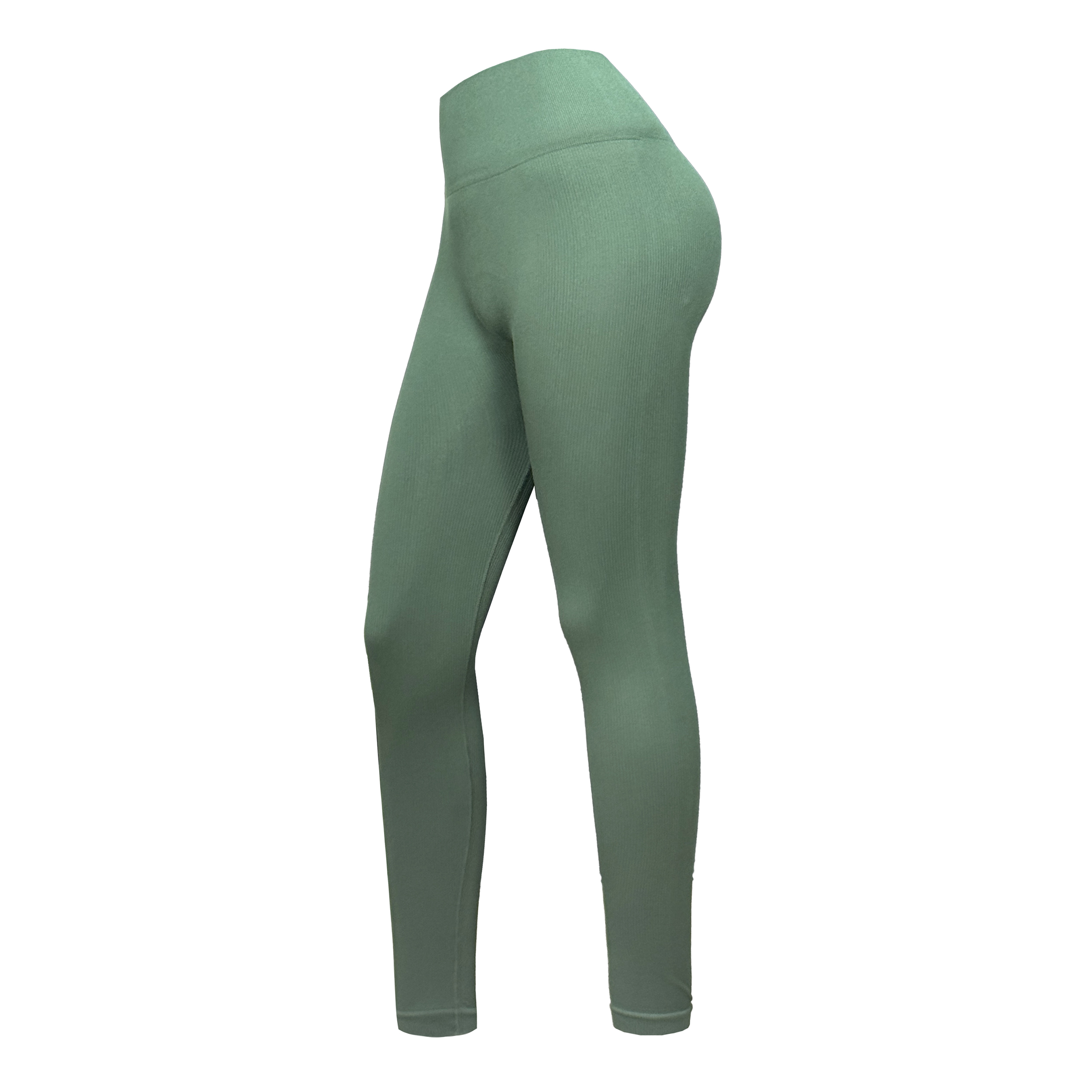 تصویر لگ زنانه مدل کبریتی گرم بالا کد SH-104-SA رنگ سبز