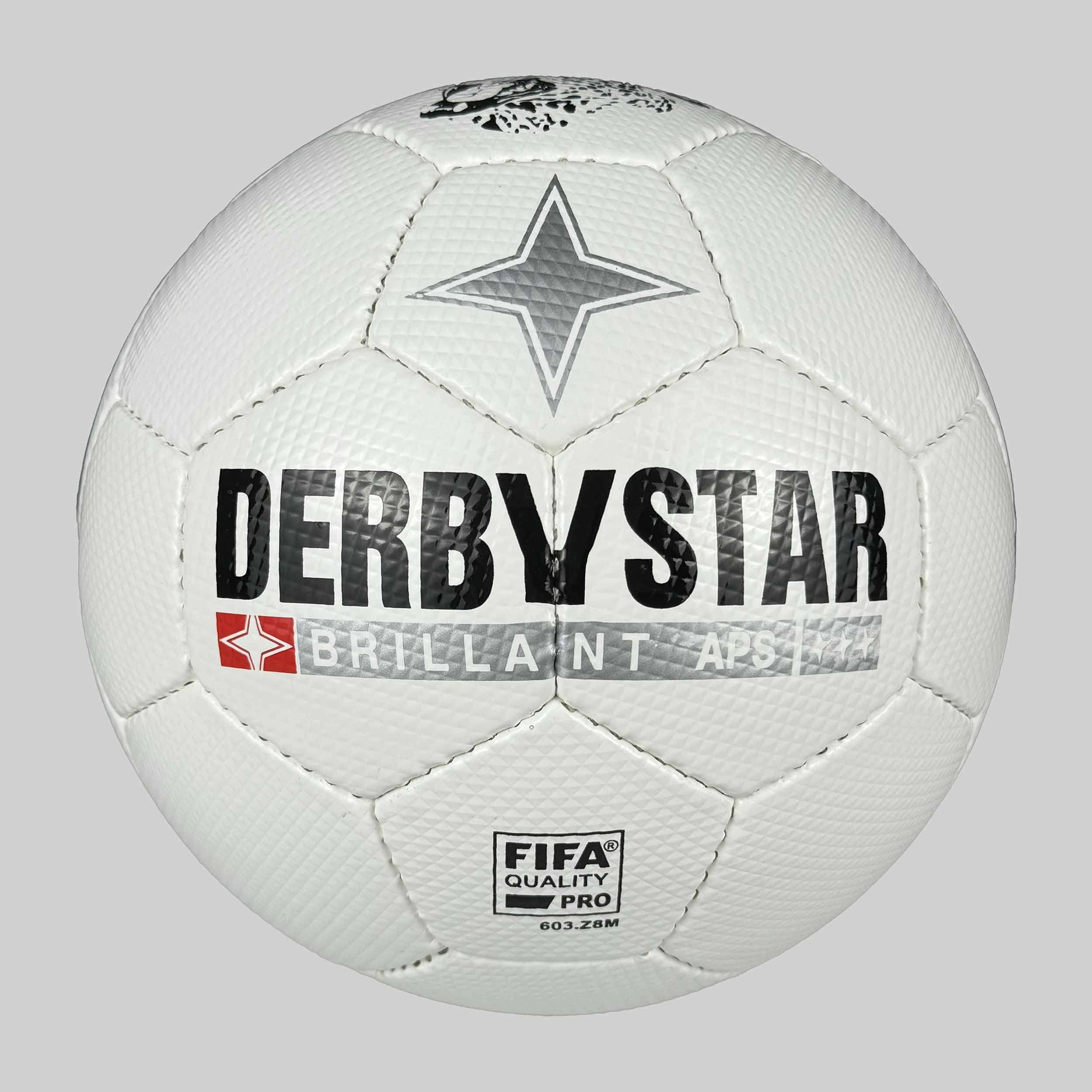 تصویر توپ فوتبال دربی استار | Derbystar کد TOFO-107 رنگ سفید