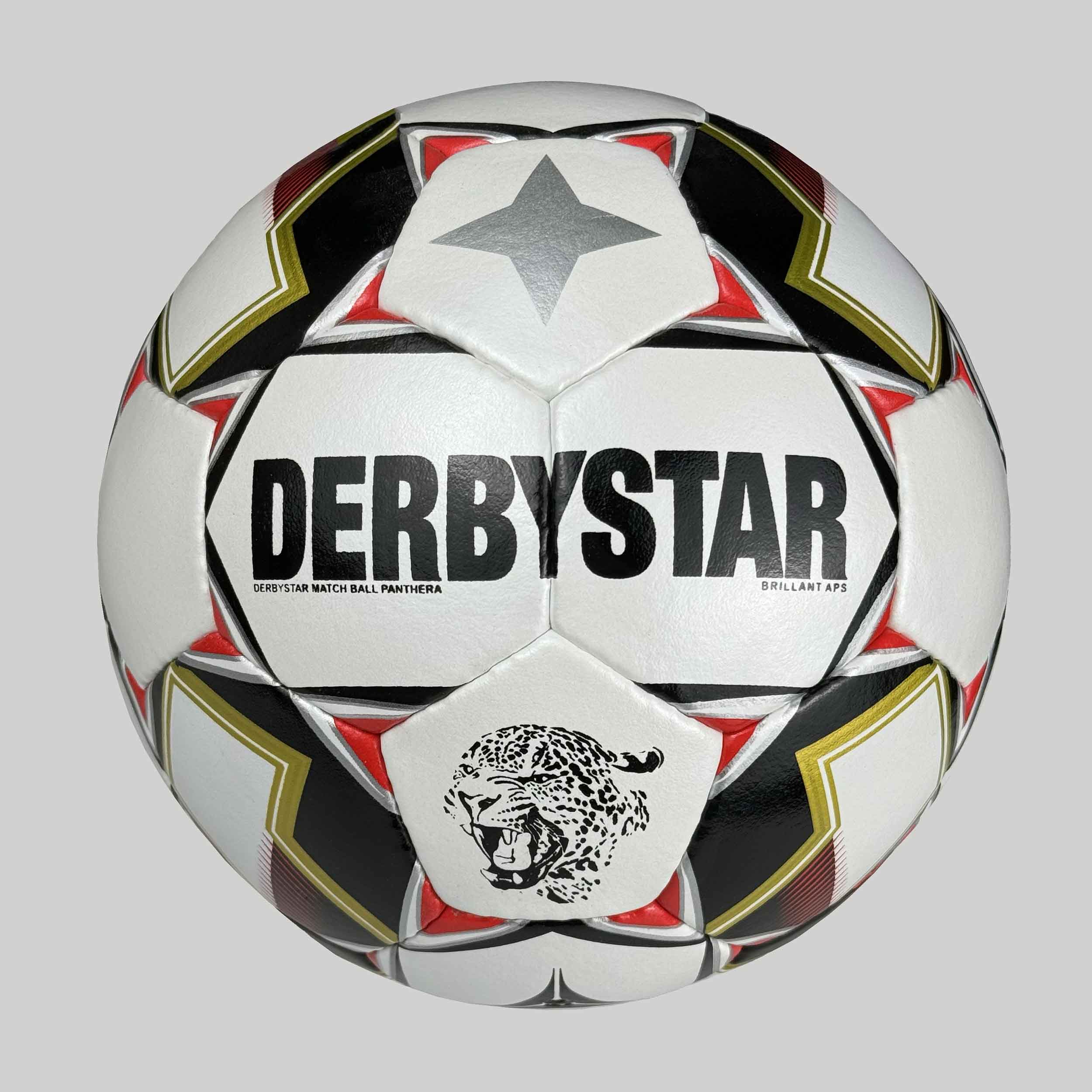 تصویر توپ فوتسال دربی استار | Derbystar کد TOSL-107 رنگ سفید مشکی