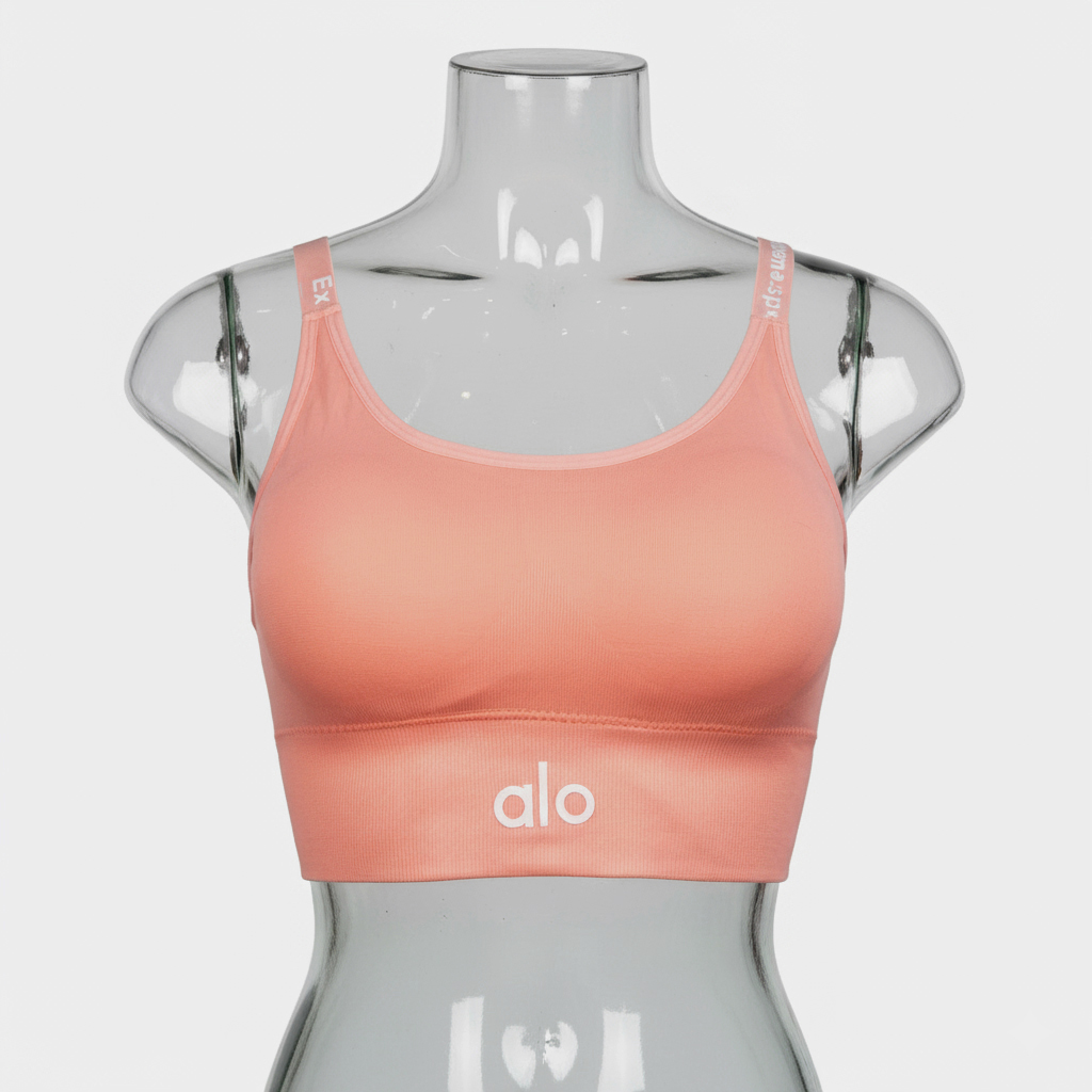 تصویر نیم تنه زنانه مدل alo کد TS-104 رنگ گلبهی