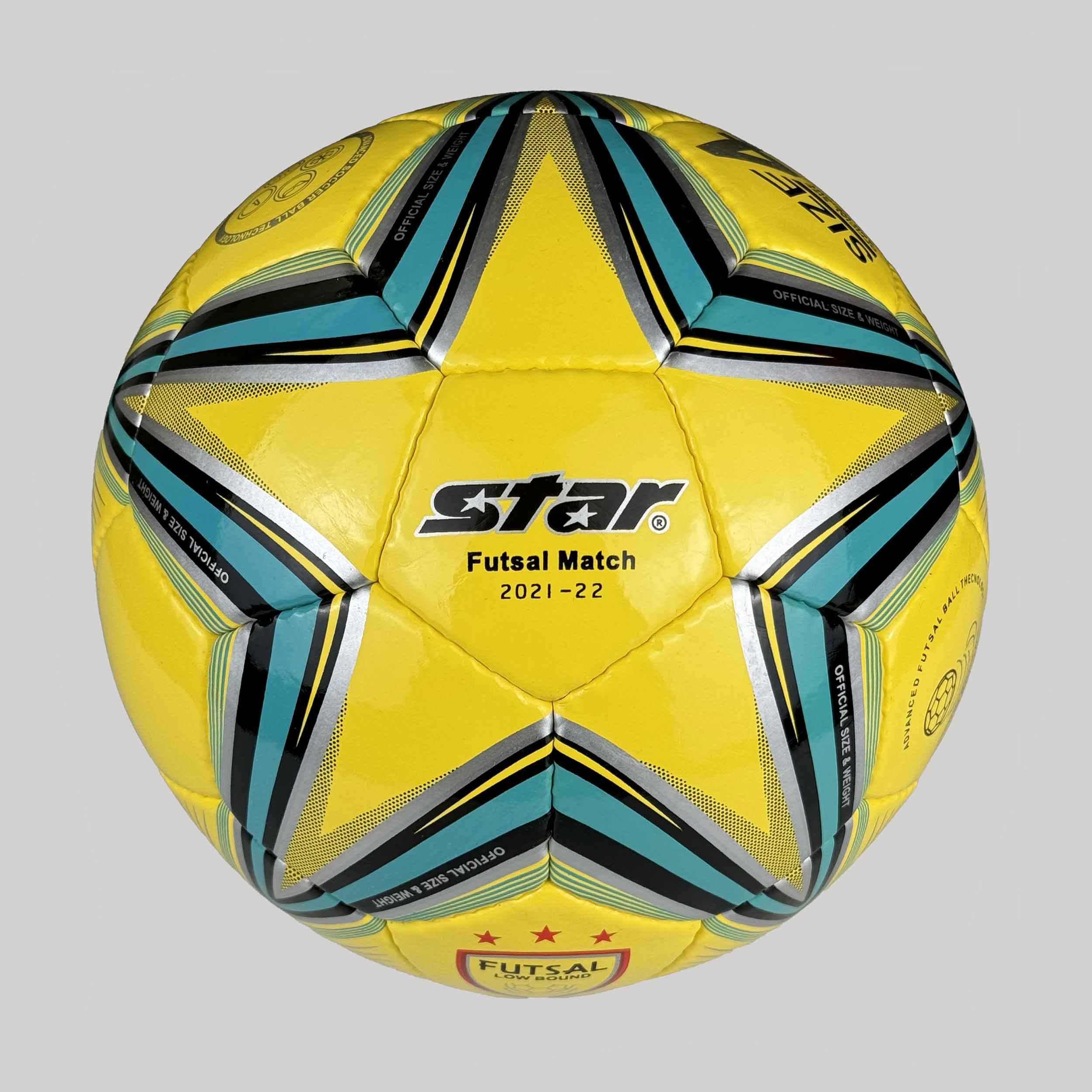 تصویر توپ فوتسال استار | Star کد TOSL-103 رنگ زرد