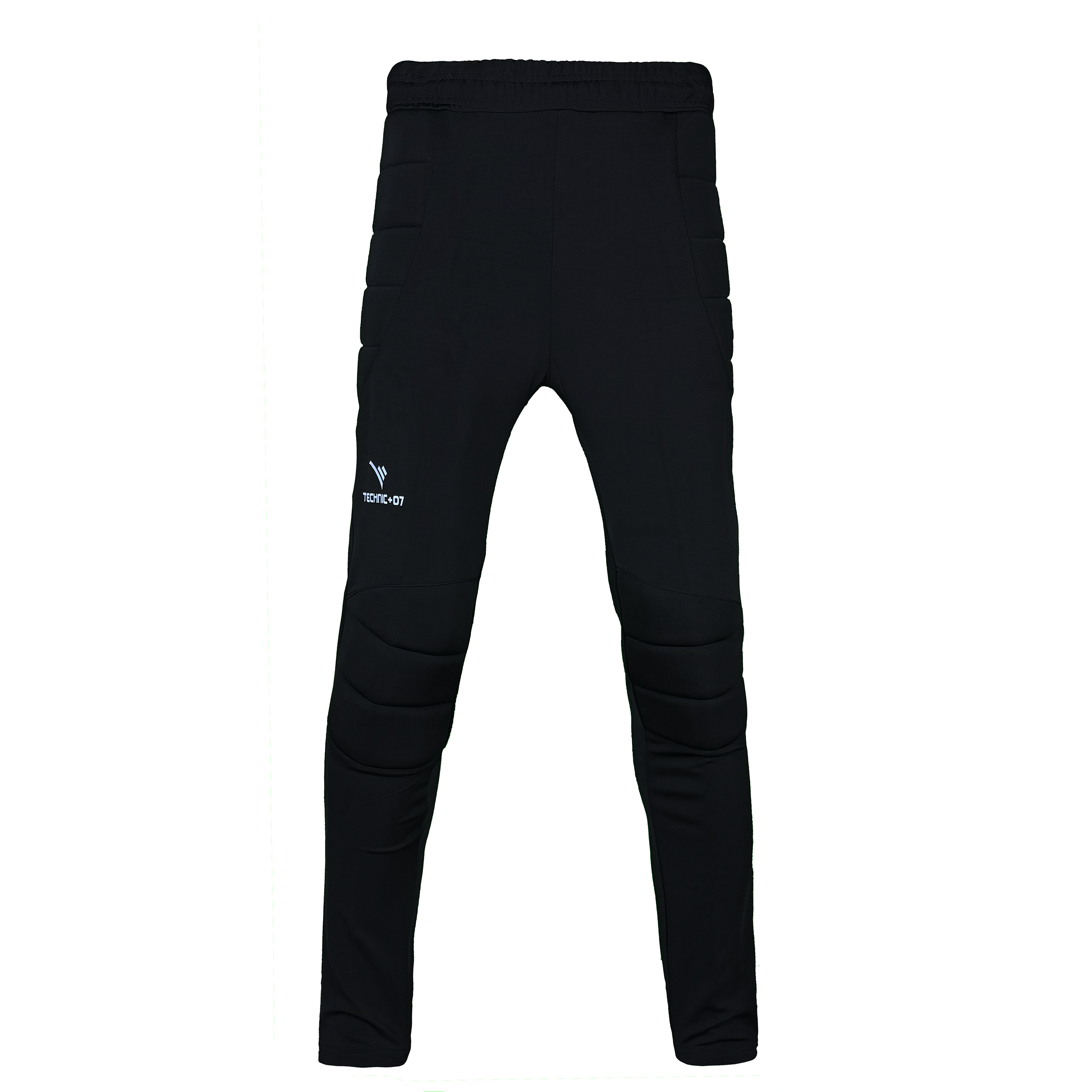 تصویر شلوار دروازه بانی مردانه تکنیک پلاس 07 کد GO-113-ME رنگ مشکی