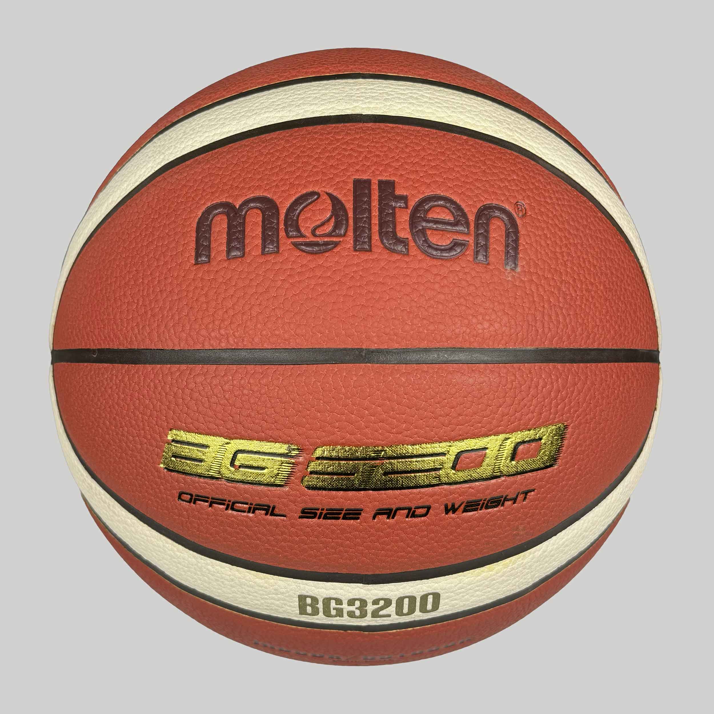 تصویر توپ بسکتبال مولتن | Molten مدل BG3200 کد KABS-101 رنگ آجری