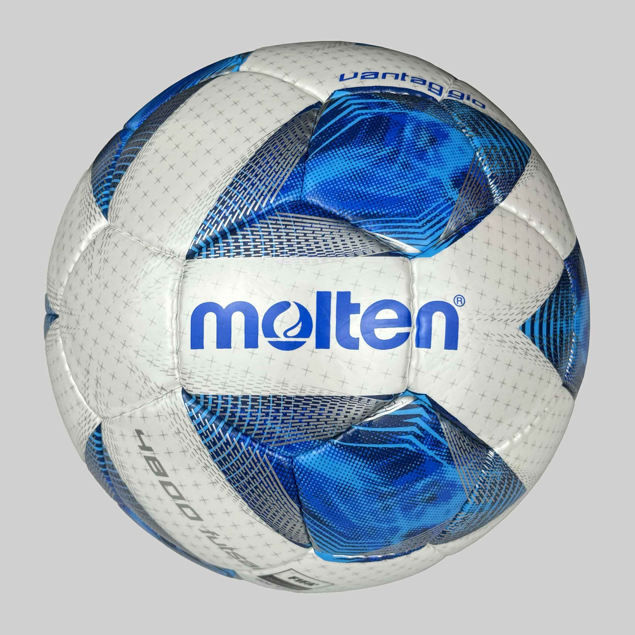 تصویر توپ فوتسال مولتن | Molten مدل FG1710 کد TOSL-102 رنگ سفید آبی