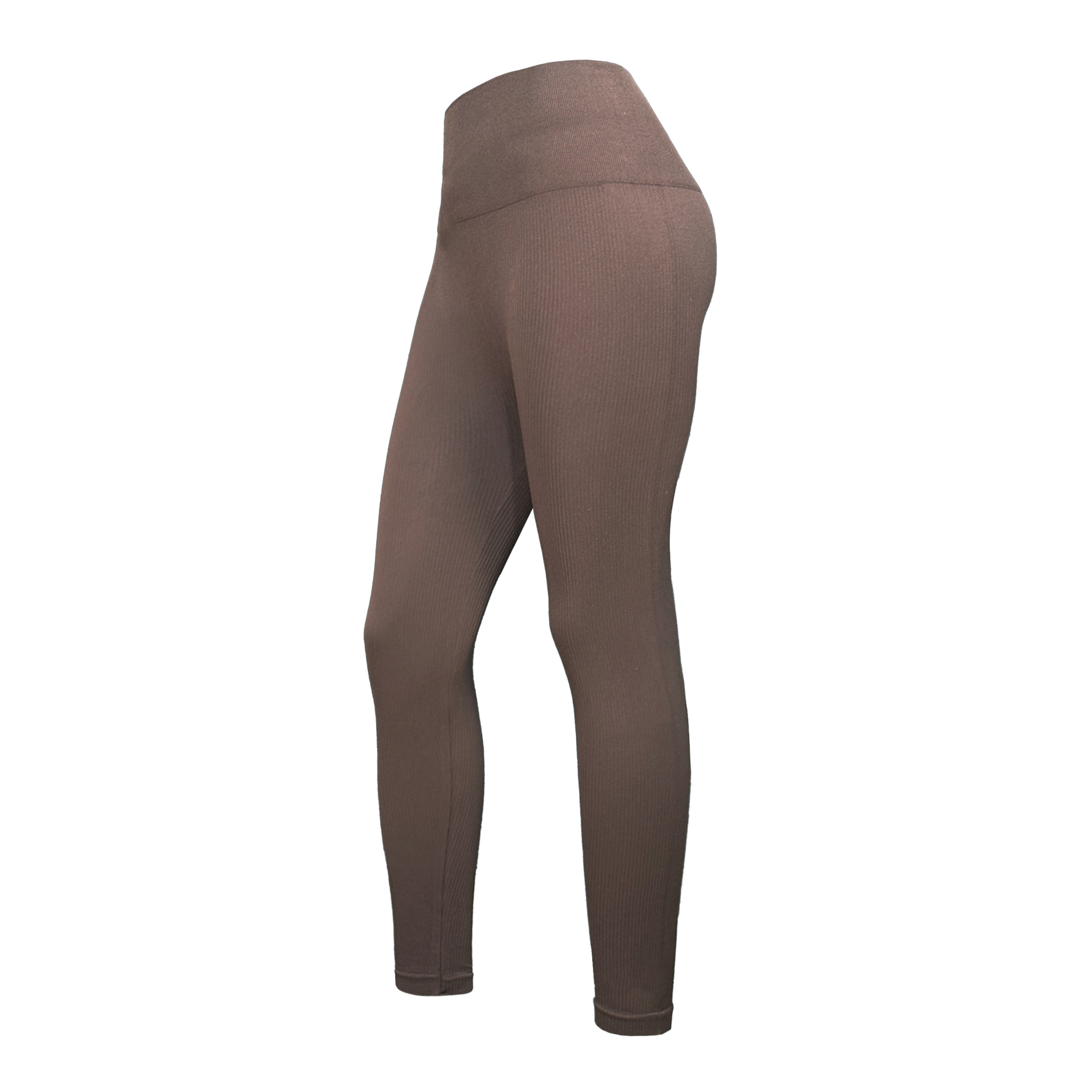 تصویر لگ زنانه مدل کبریتی گرم پایین SH-103-GH رنگ قهوه ای