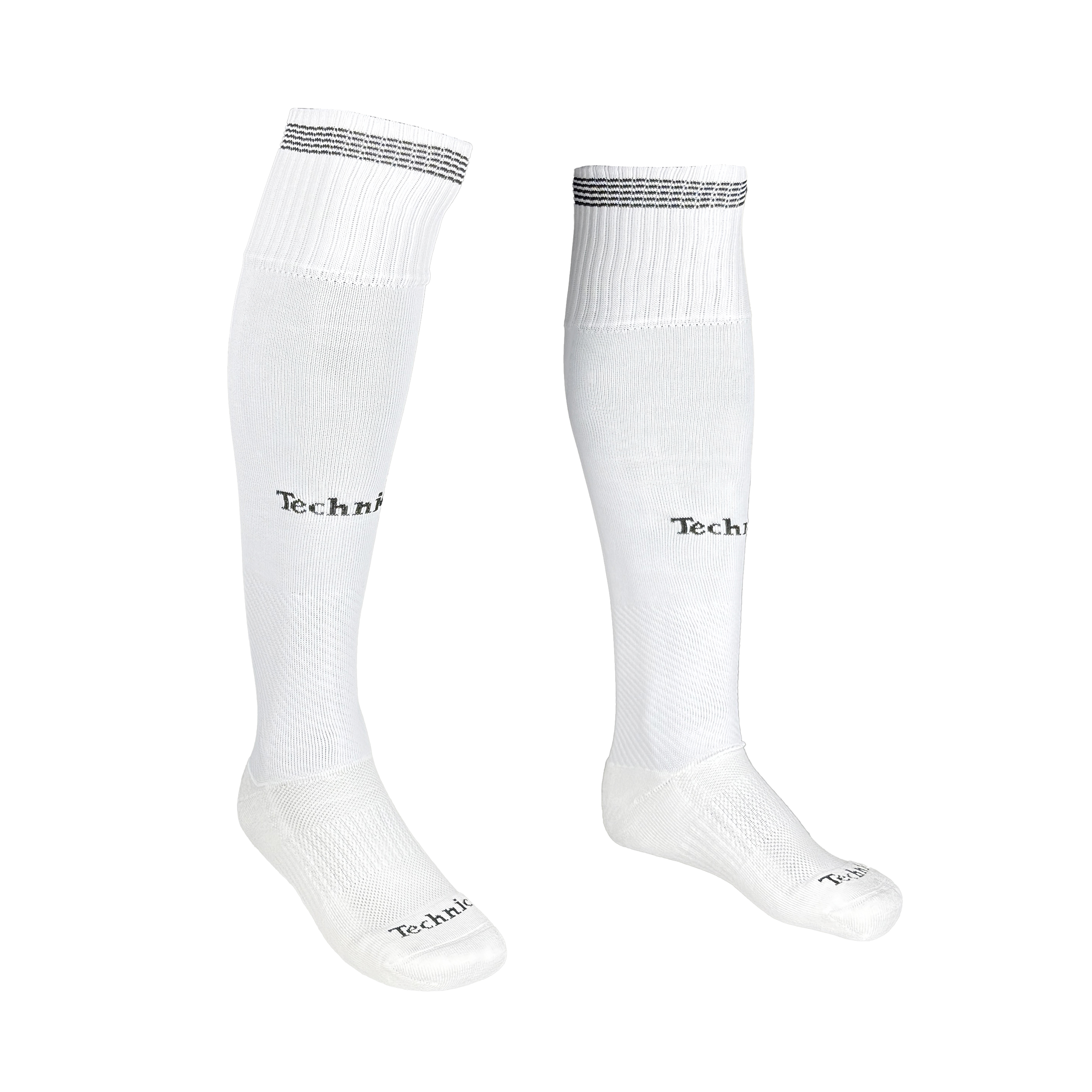 تصویر جوراب فوتبالی تکنیک+07 مدل JS-105-SE رنگ سفید