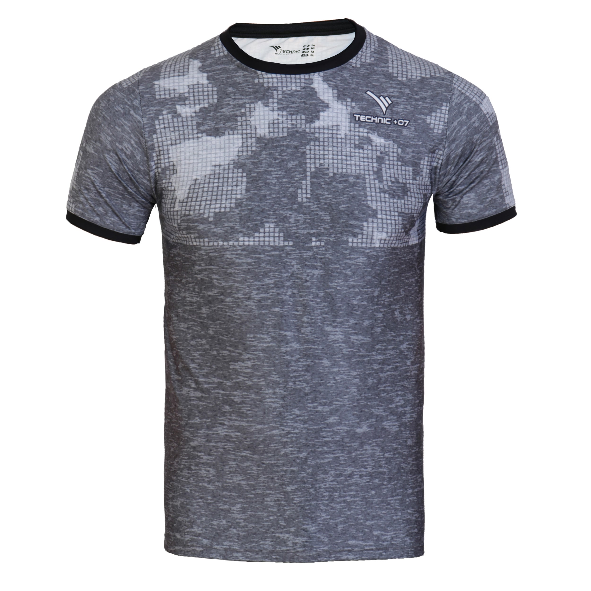 تصویر تی شرت ورزشی مردانه تکنیک پلاس 07 کد TS-144-NO   