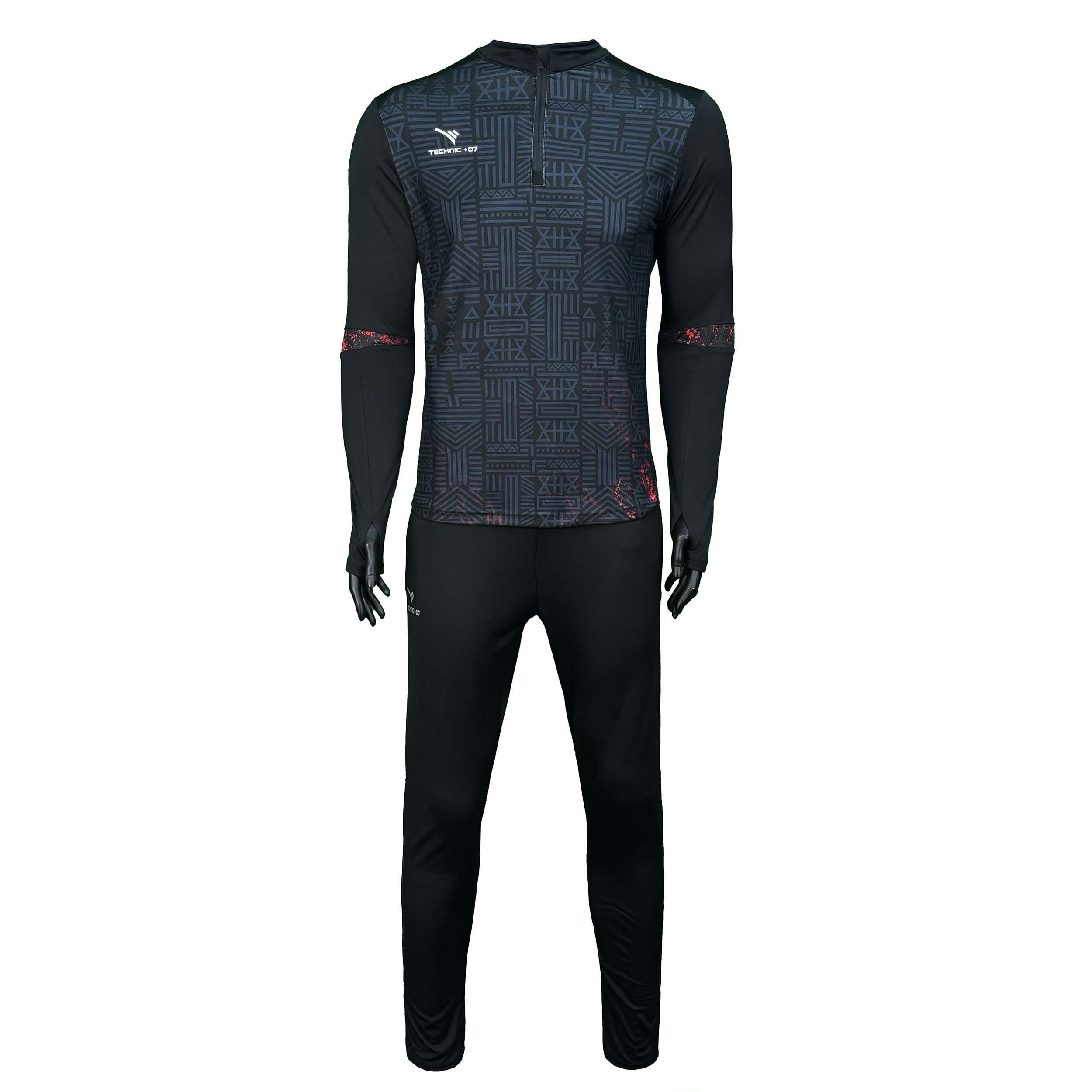 تصویر ست گرمکن و شلوار  ورزشی مردانه تکنیک+07 مدل BT-117-GH