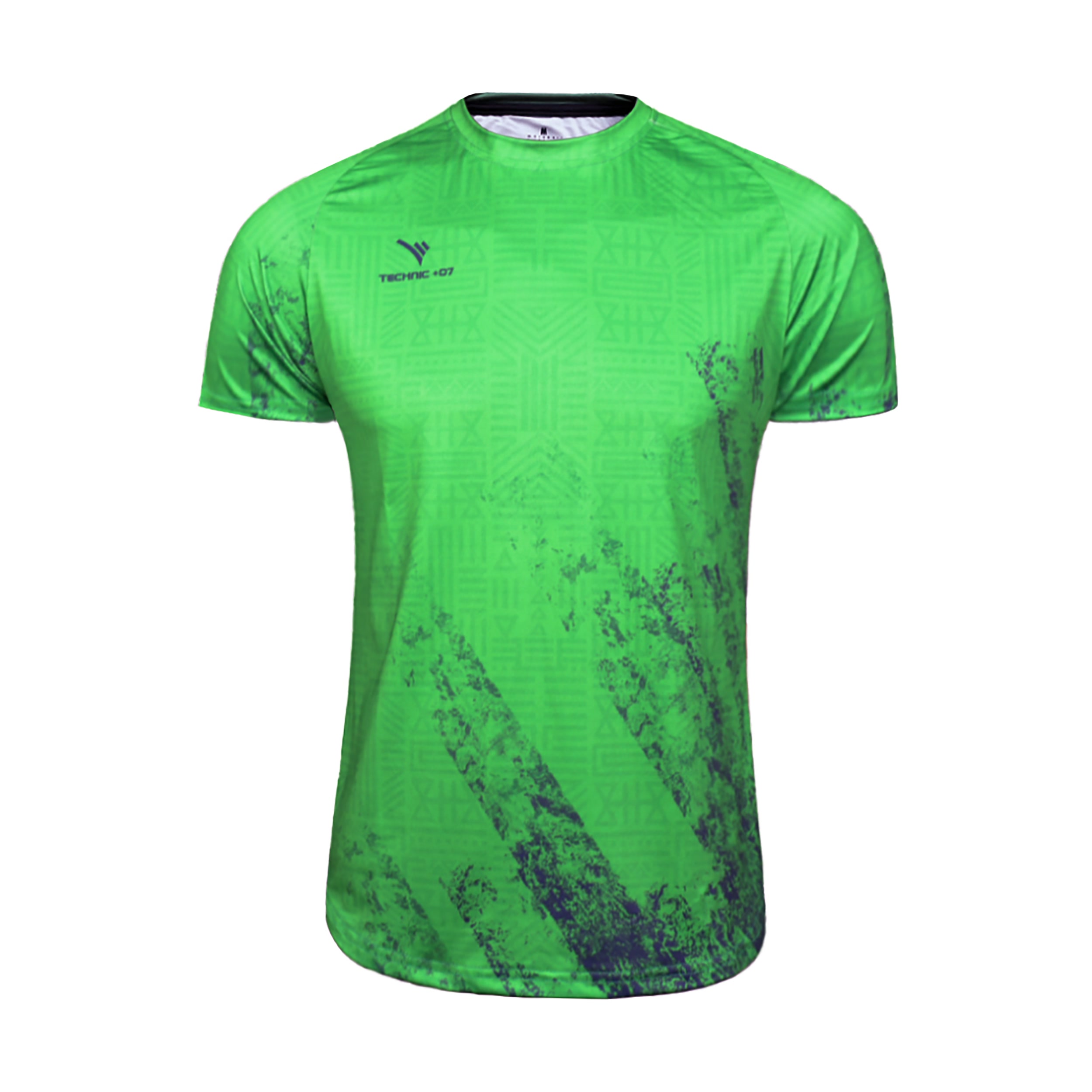 تصویر تی شرت ورزشی مردانه تکنیک+07 مدل TS-158 رنگ سبز