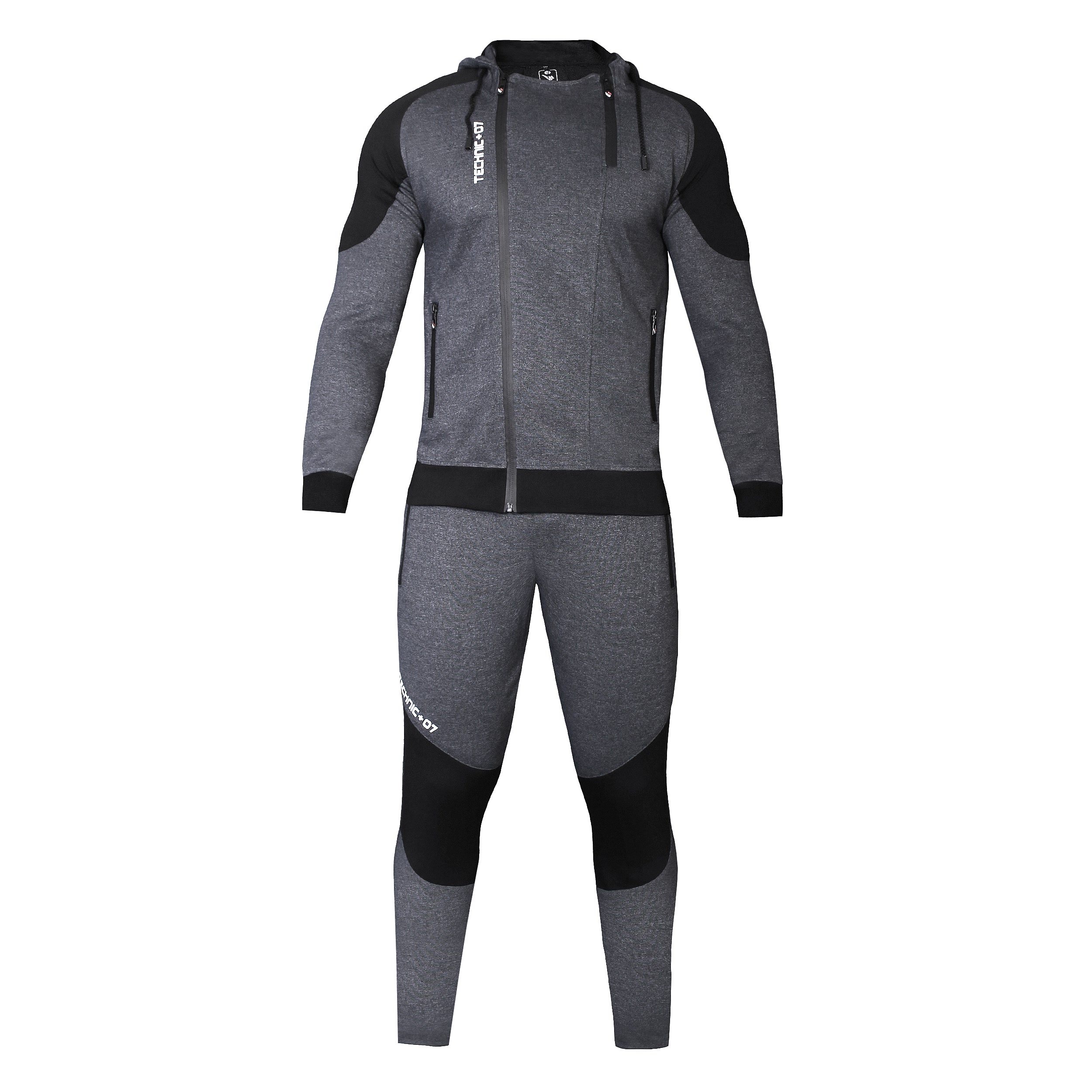 تصویر ست سویشرت و شلوار ورزشی مردانه تکنیک+07 مدل GK-126-ZO