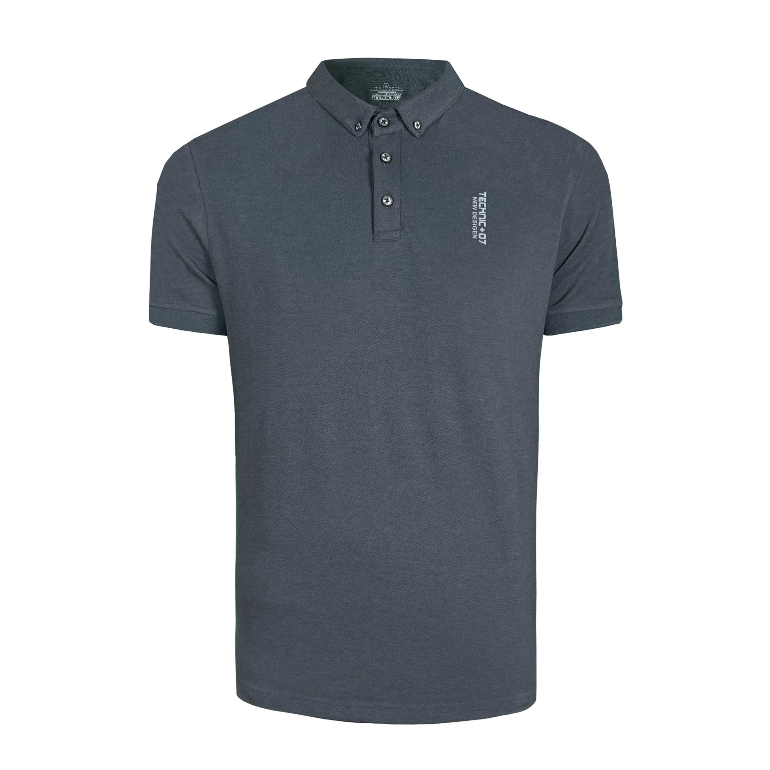 تصویر پولوشرت آستین کوتاه مردانه تکنیک+07 مدل TS-159-NO