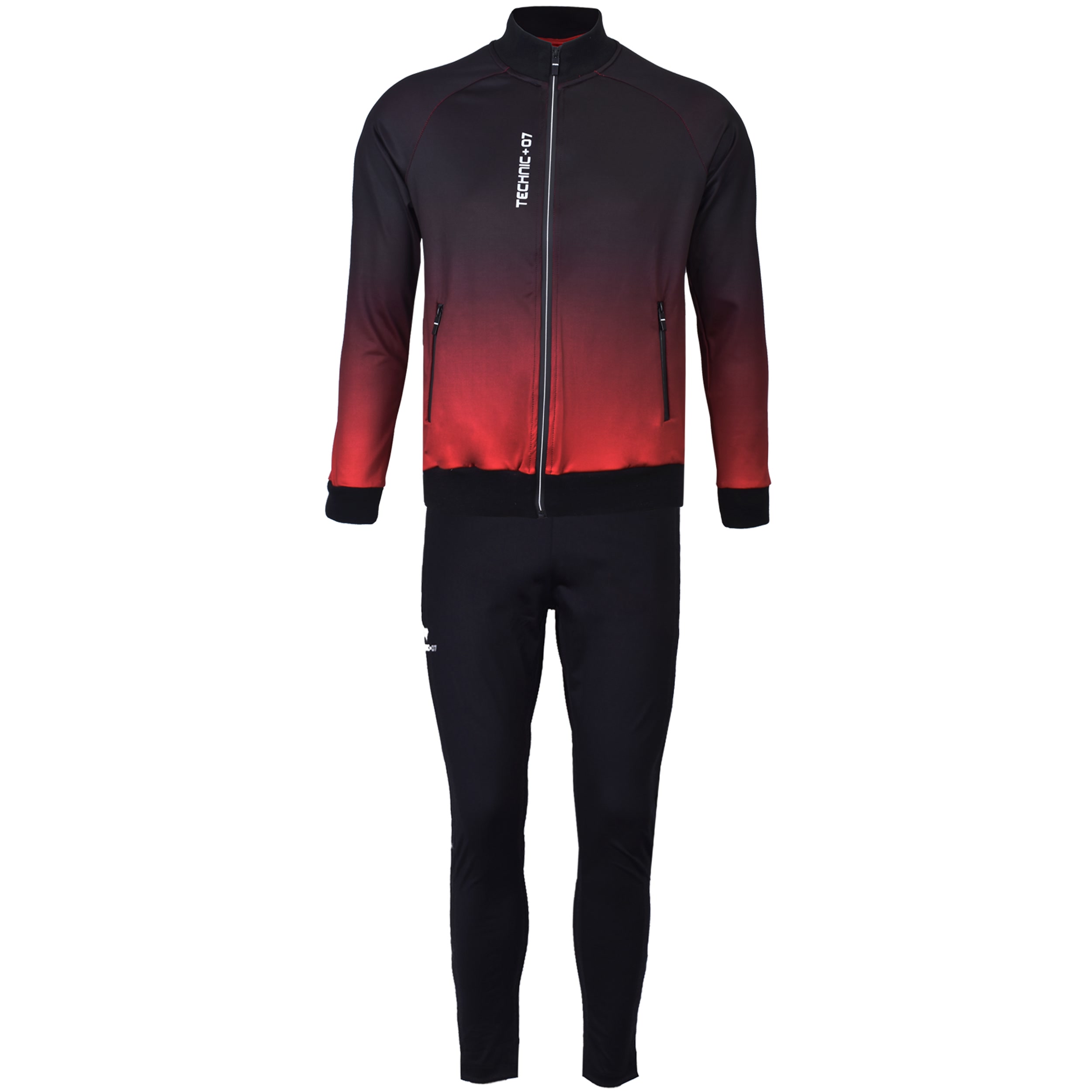 تصویر ست گرمکن و شلوار ورزشی مردانه تکنیک پلاس 07 مدل GK-120-ME-G