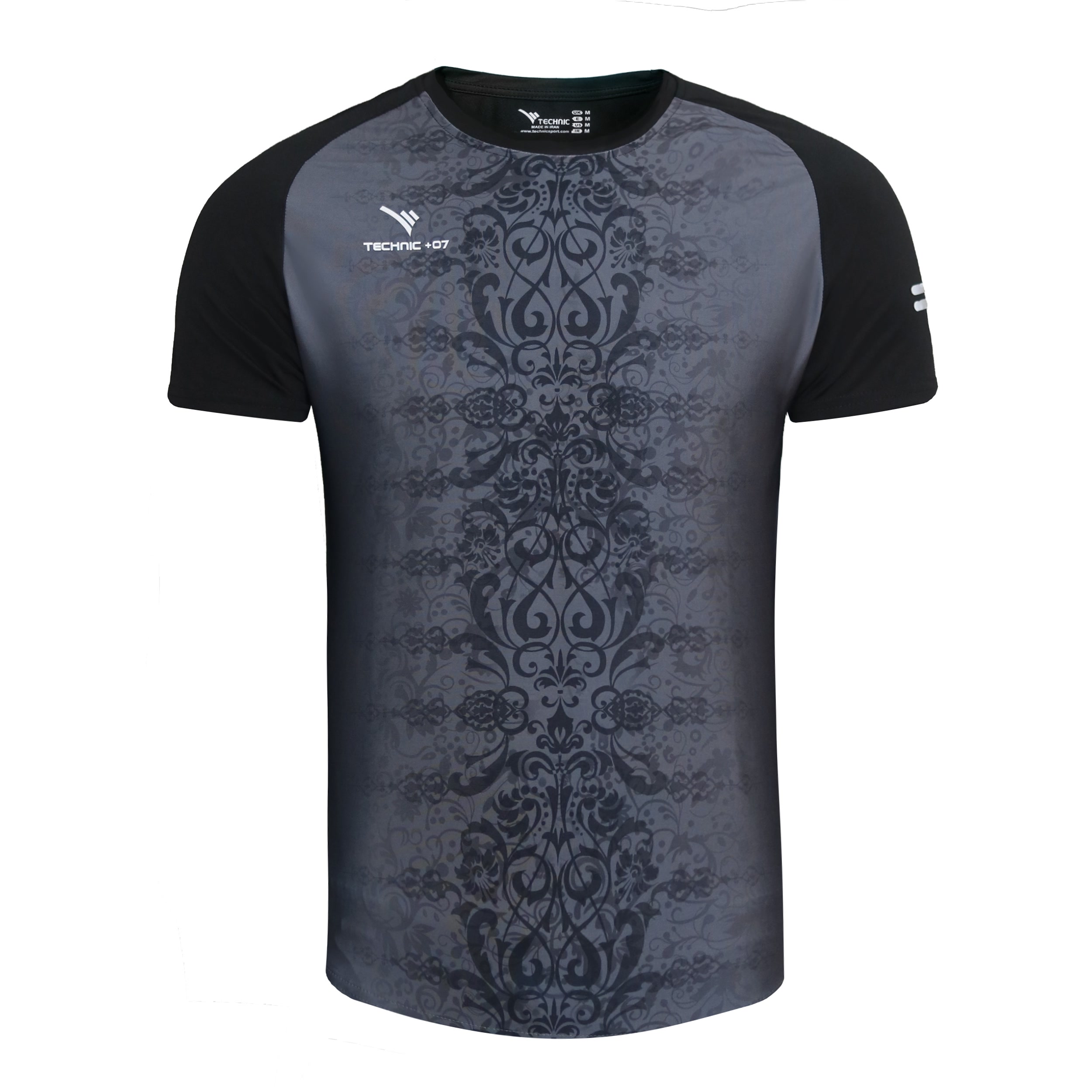 تصویر تی شرت آستین کوتاه ورزشی مردانه تکنیک+07 مدل TS-150-TO