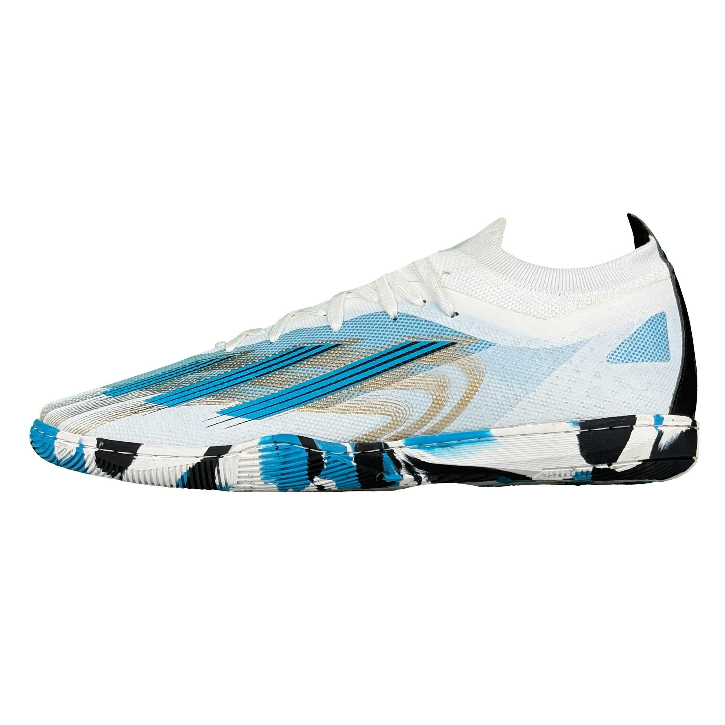 تصویر کفش فوتسال آدیداس مردانه مدل Crazyfast کد KASL-109 رنگ آبی