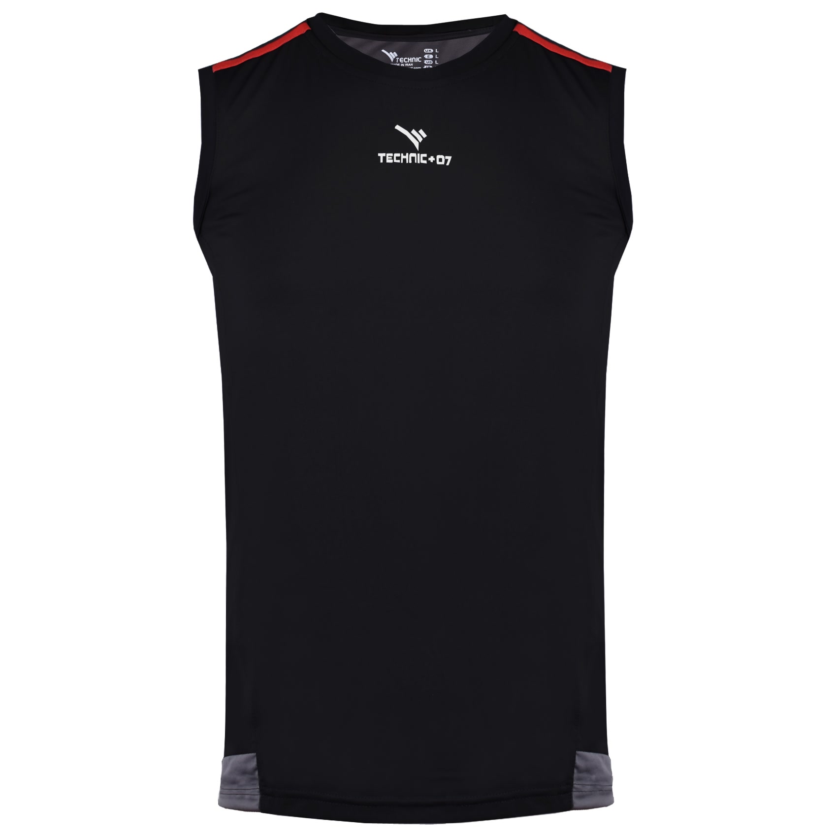 تصویر تاپ ورزشی مردانه تکنیک پلاس 07 کد TS-122-ME