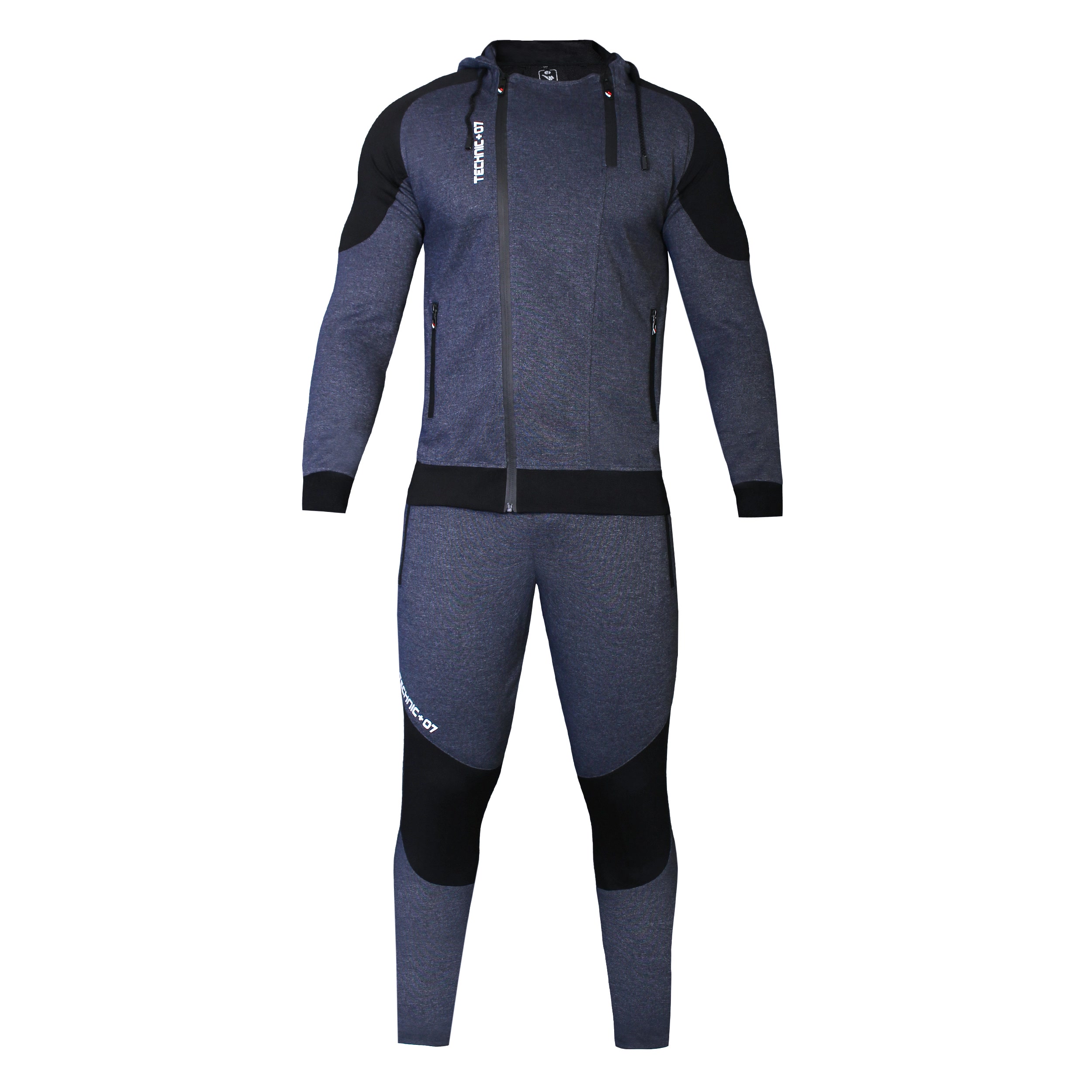 تصویر ست سویشرت و شلوار ورزشی مردانه تکنیک+07 مدل GK-126-SO