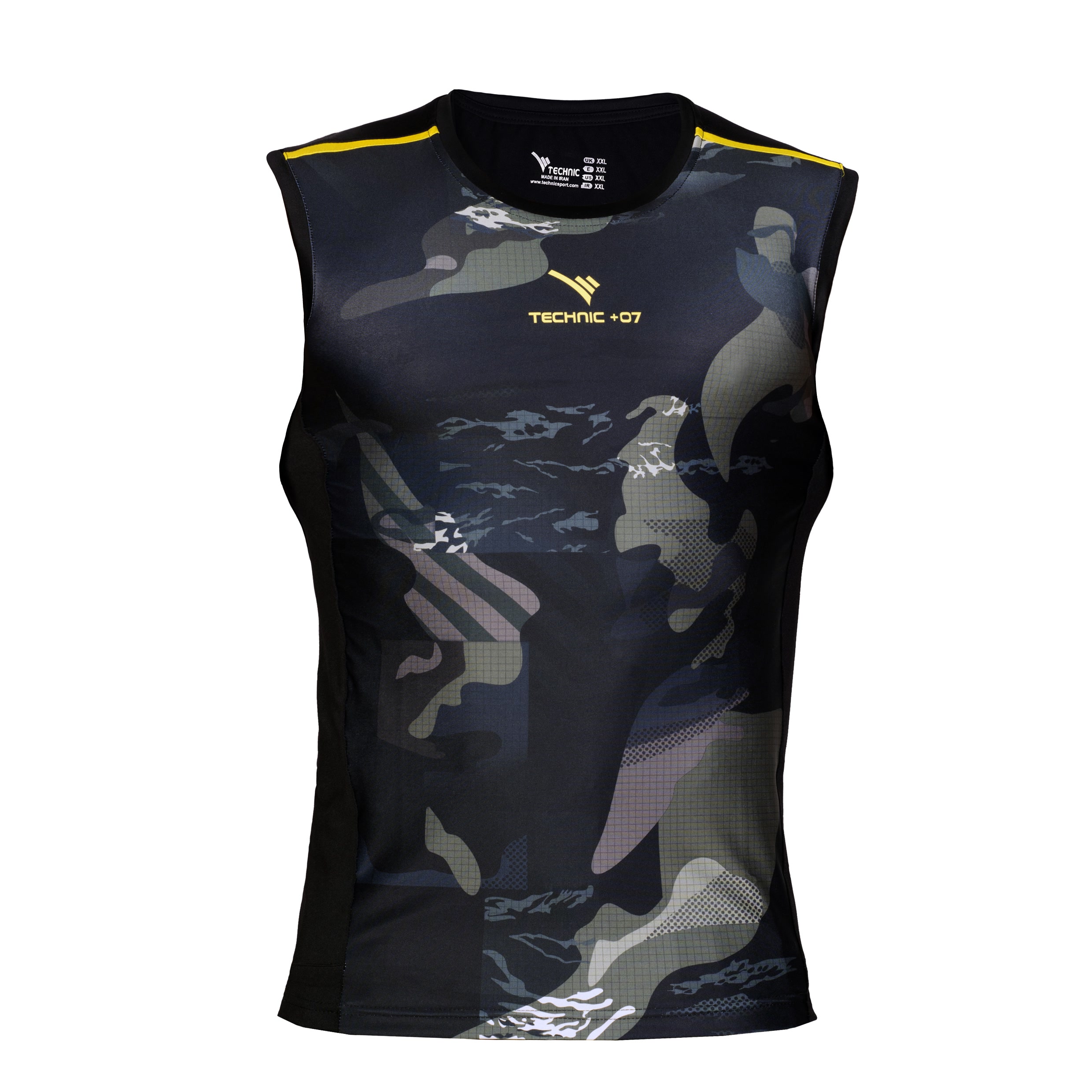 تصویر تاپ ورزشی مردانه تکنیک پلاس 07 کد TS-137-ME